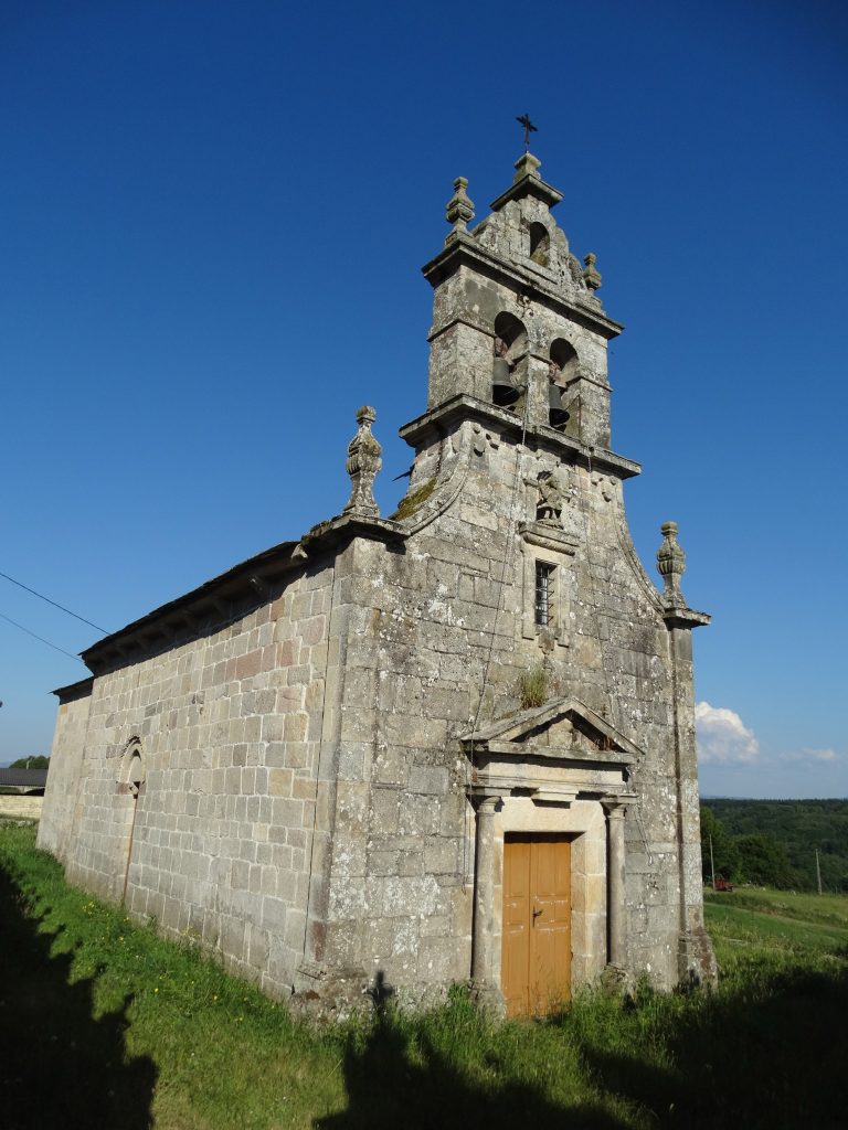 Cousas Xacobeas: O Camiño en San Miguel de Biville