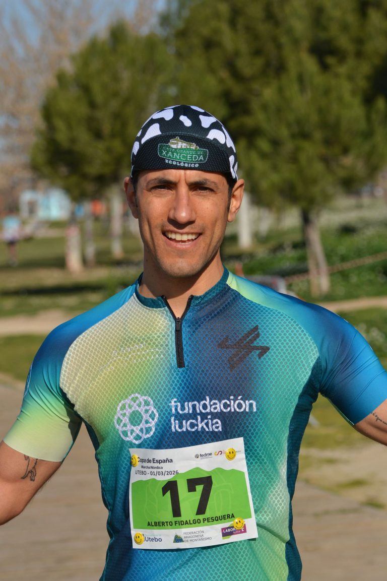 O taboadés Alberto Fidalgo 3º na Copa de España de Marcha Nórdica