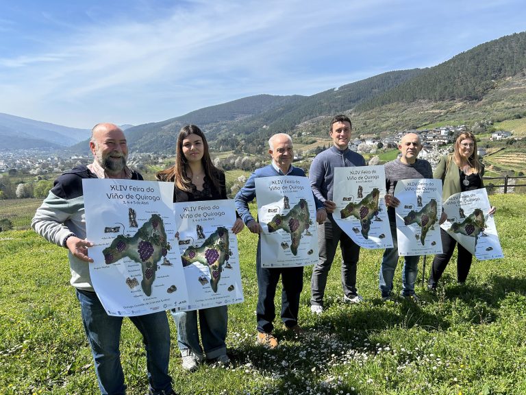 A XLIV Feira do Viño de Quiroga anúnciase co cartel “Quiroga, terra mai”