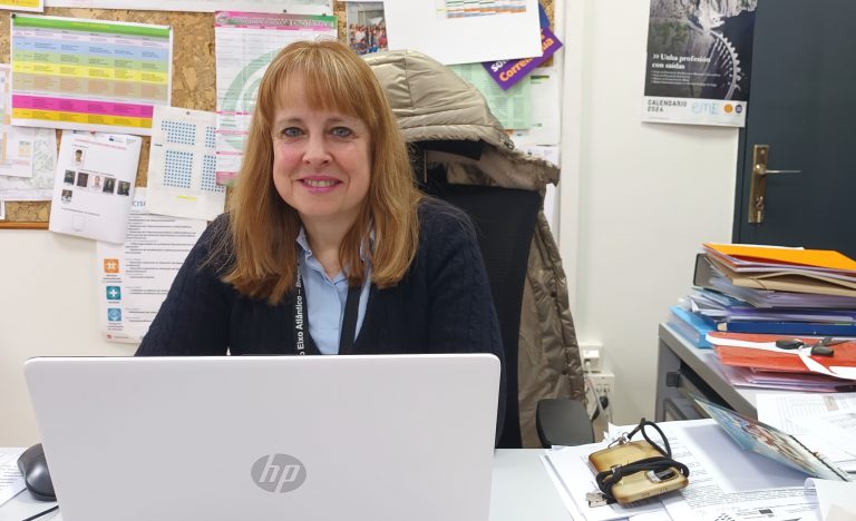 “Din que o Daviña é unha piña e é verdade, ante todo somos unha gran familia”, Raquel Aira, directora