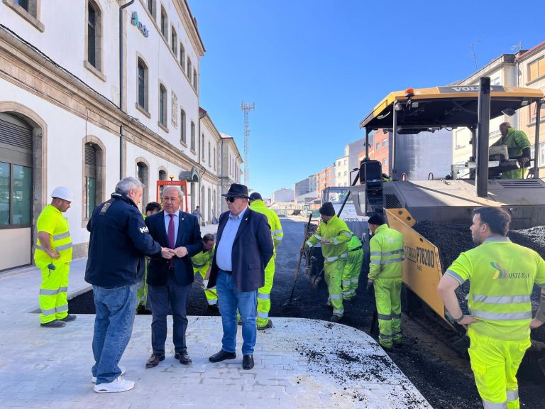 En maio remata a renovación da Praza da Estación de Monforte na que ADIF inviste 2M€