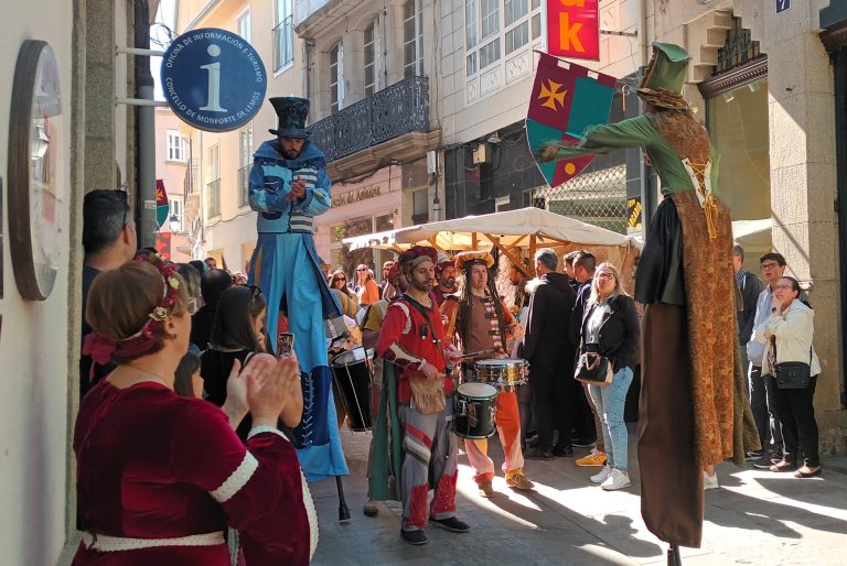 “Unha das mellores festas de recreación histórica do noroeste peninsular”, José Tomé, alcalde de Monforte