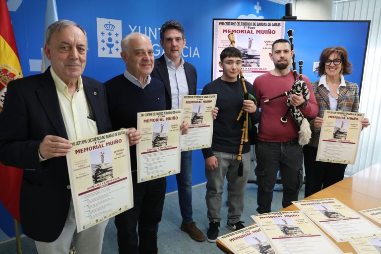 Certame Celtibérico de Bandas de Gaitas, o 4 de abril en Quiroga
