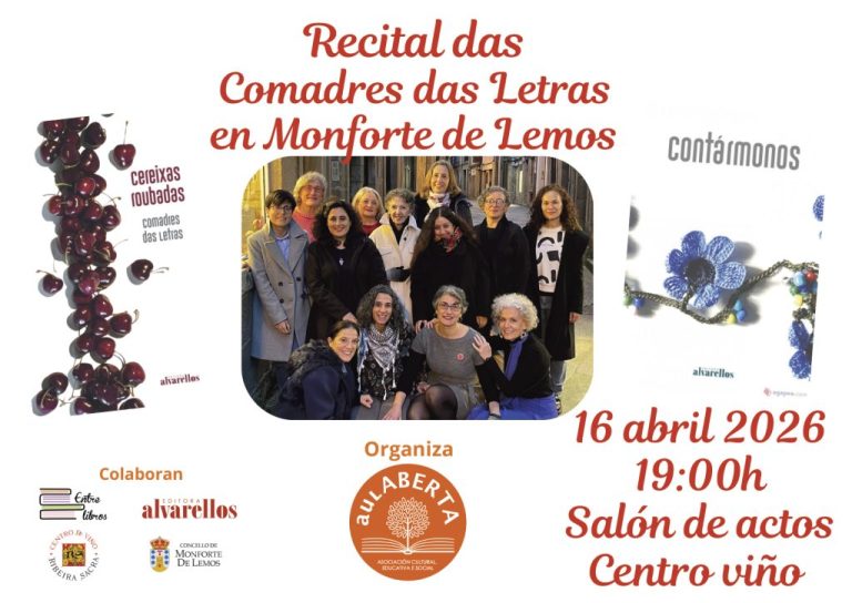 As Comadres das Letras preséntanse este 16 de abril no Centro do Viño da Ribeira Sacra