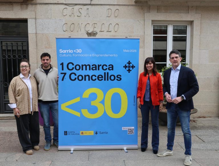 Sarria<30, programa de formación e emprendemento cultural que chega en maio á comarca sarriá