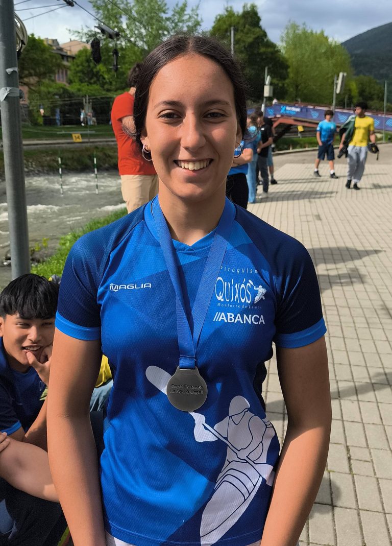 A piragüista do Quixós, Sara Inés Varela, irá ao Mundial de Cracovia