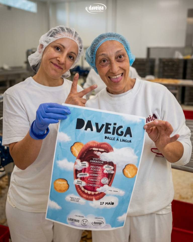 ‘Daveiga dálle á lingua’: evento da empresa produtora das Mariñeiras para festexar o Día das Letras Galegas