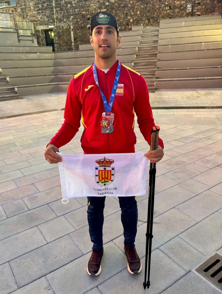 O marchista taboadés, Alberto Fidalgo, campión de Europa