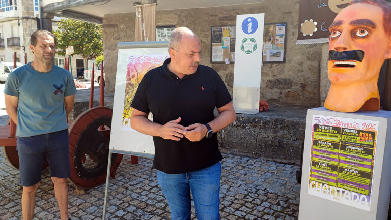 Chantada presenta o cartel e a programación das Festas Patronais que se celebran do 20 ao 25 de agosto