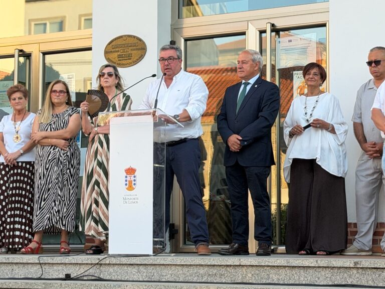 “Un recoñecemento ás persoas que cada día traballan por impulsar Monforte” afirmaba José Manuel Rodríguez no pregón das Patronais