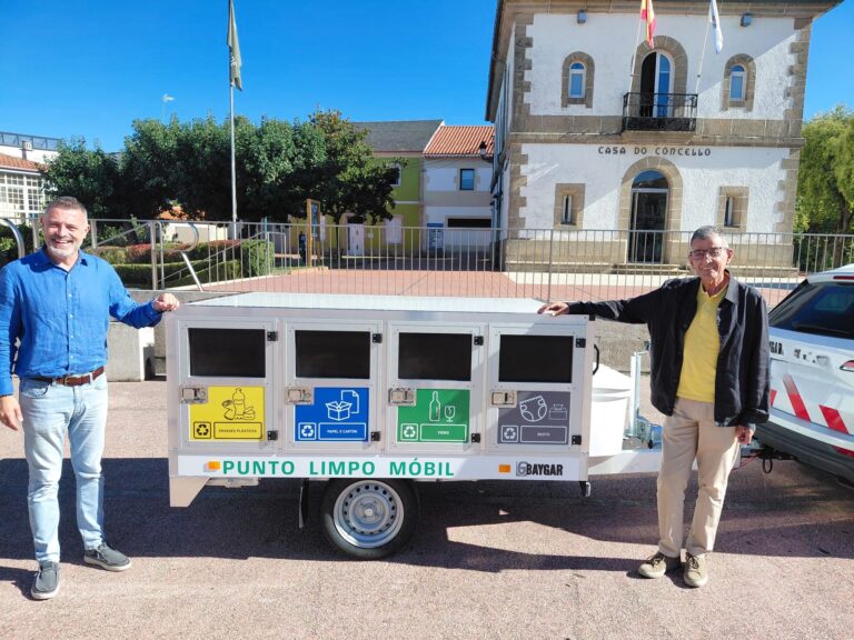 Punto limpo móbil para eventos en Sober