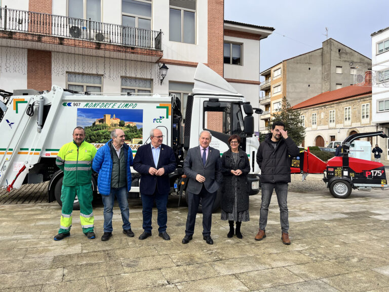 Monforte recolleu 7.550 toneladas de lixo no 2025